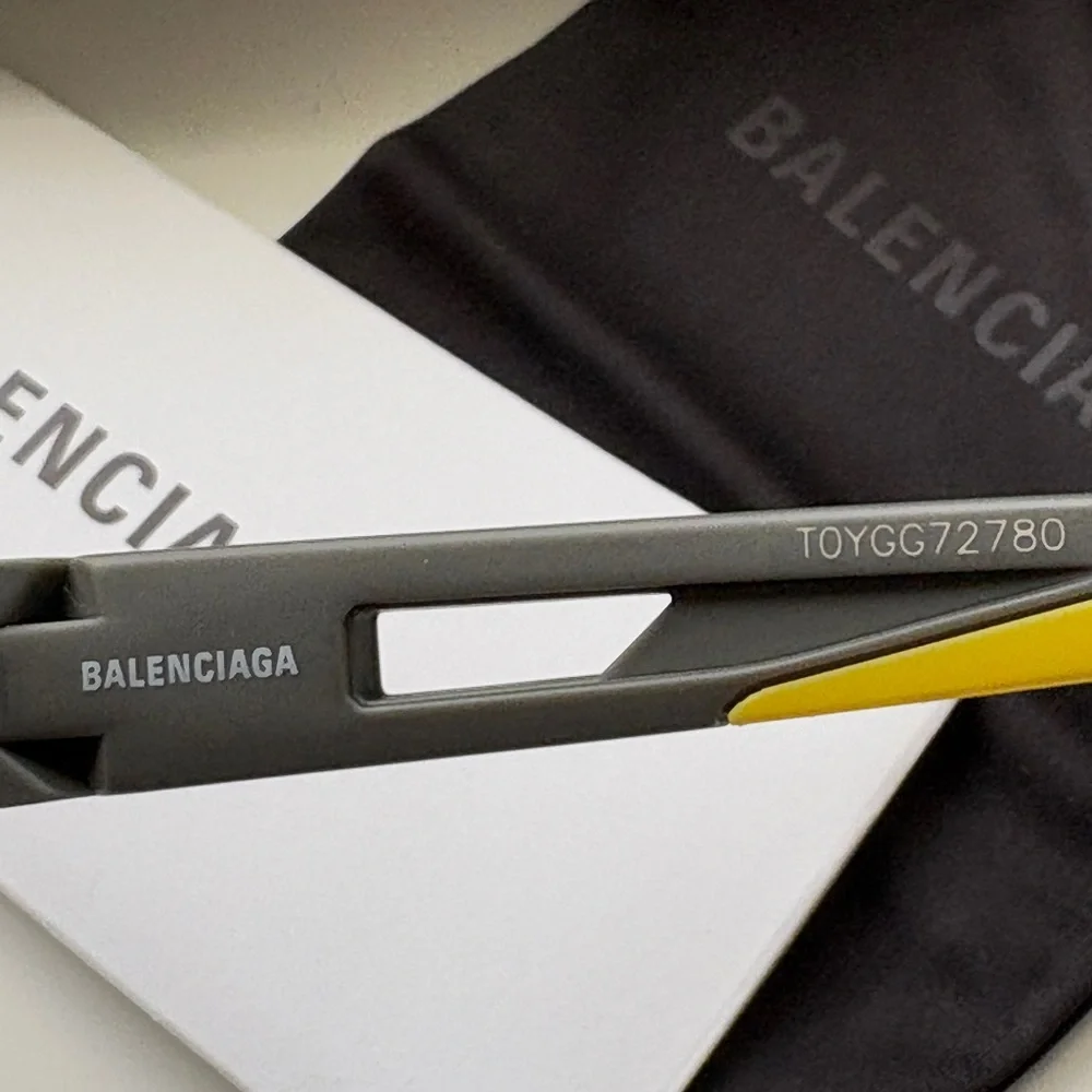 Balenciaga 55 mm square sunglasses, brand new